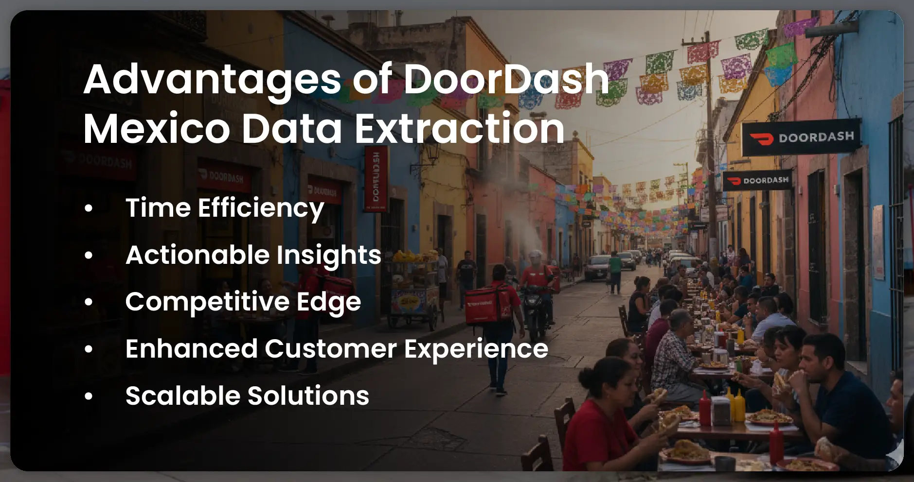 Advantages of DoorDash Mexico Data Extraction